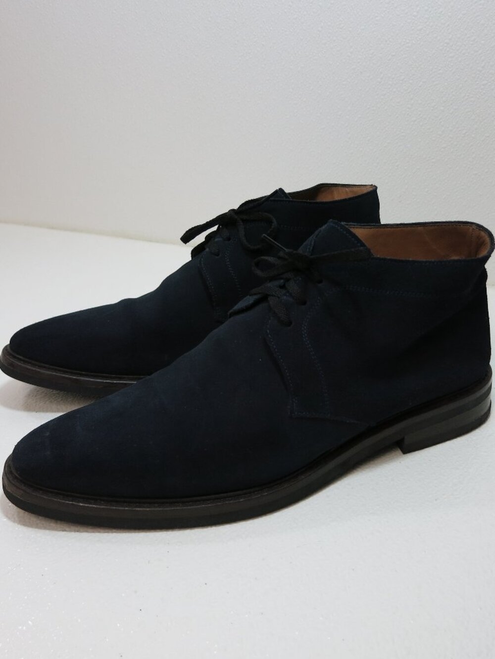 Jack Erwin Men's Comfortable Made in Spain Suede Chukka Boot Size 12